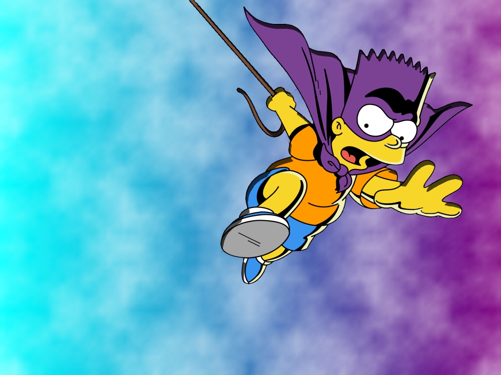 Wallpapers Cartoons The Simpsons BARTMAN