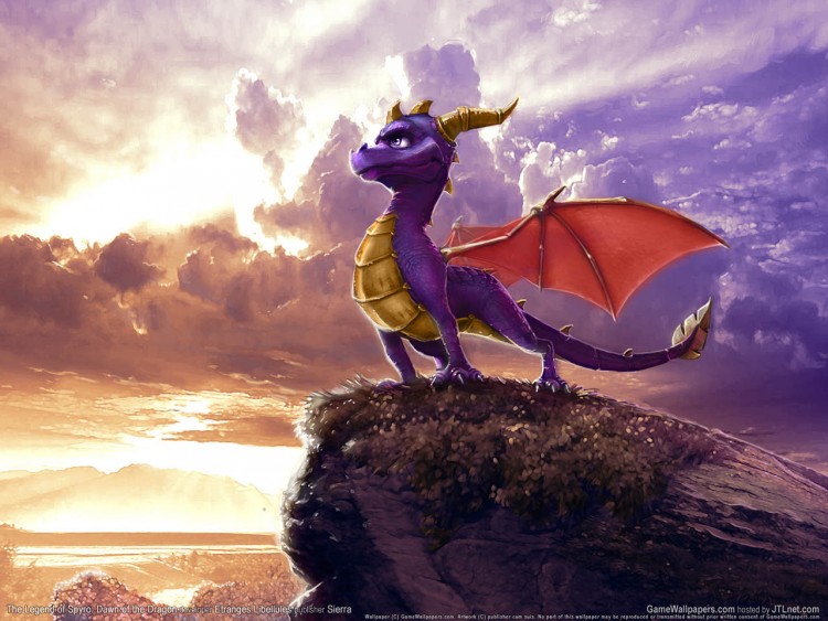 Fonds d'cran Jeux Vido The legend of Spyro : Dawn of the Dragon Spyro