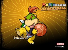 Fonds d'cran Jeux Vido Bowser Jr au Basket