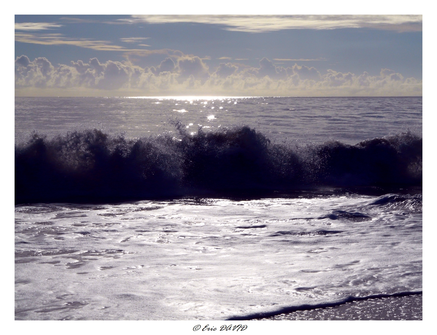 Fonds d'cran Nature Couchers et levers de Soleil Plage de Bourda