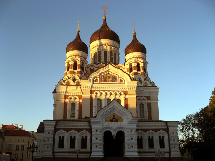 Fonds d'cran Voyages : Europe Estonie Cathdrale Nevski