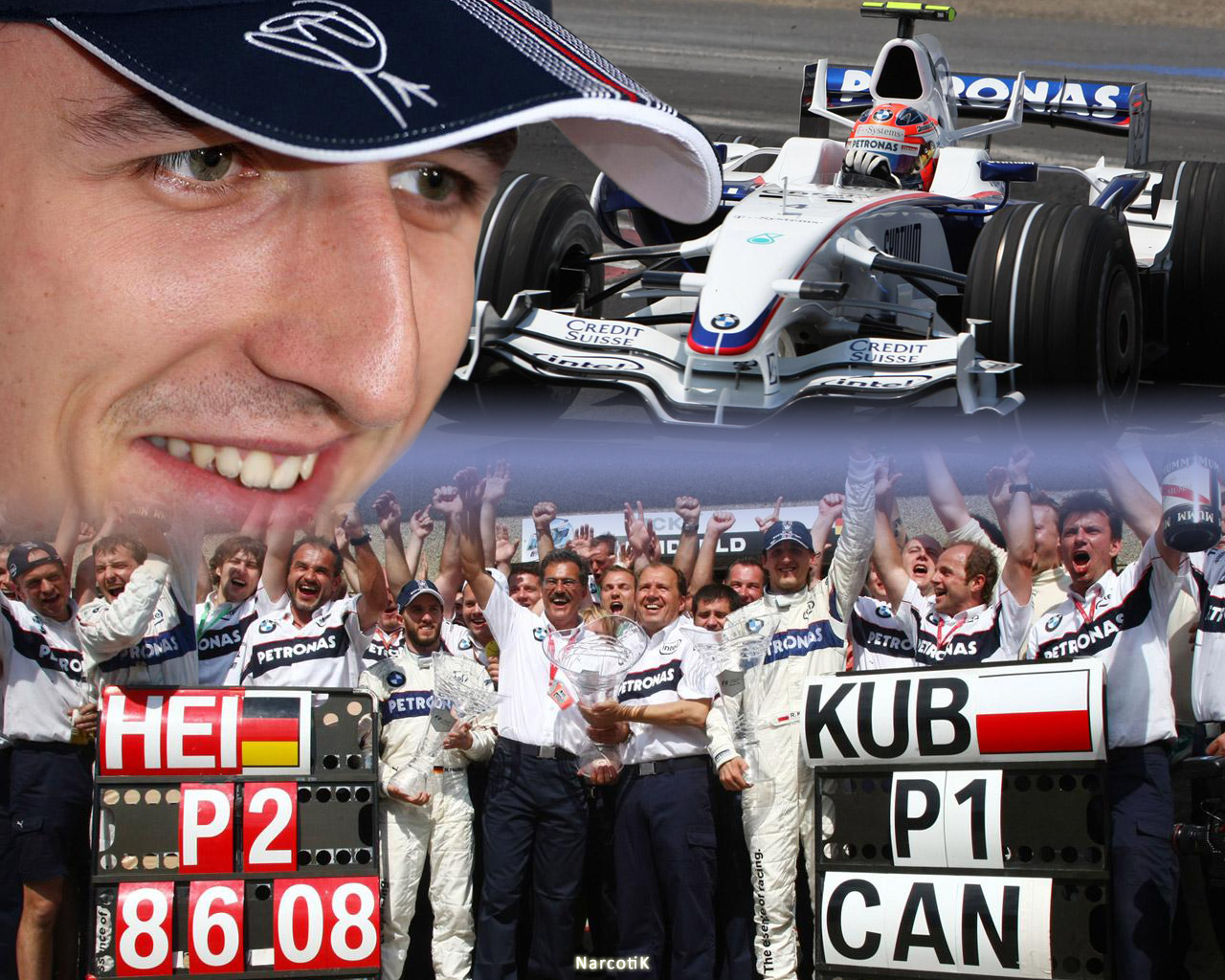 Fonds d'cran Sports - Loisirs Formule 1 Robert Kubica BMW Sauber