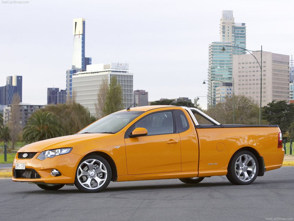 Wallpapers Cars Ford Ford FG Falcon Ute XR6 Turbo (2008)