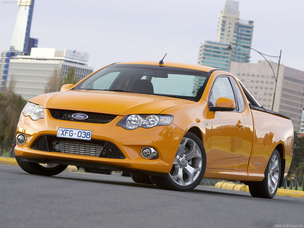 Wallpapers Cars Ford Ford FG Falcon Ute XR6 Turbo (2008)