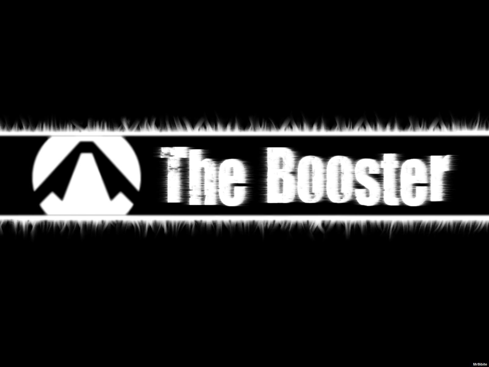 Wallpapers Digital Art Black & White The Booster Poster