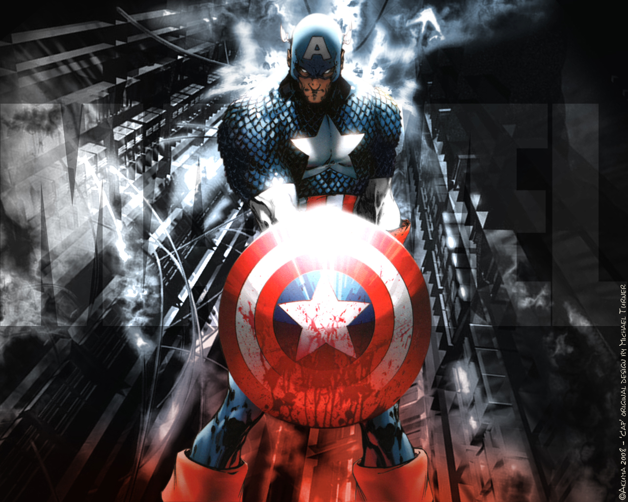 Wallpapers Comics Civil War CIVIL WAR: Captain America maximum charged