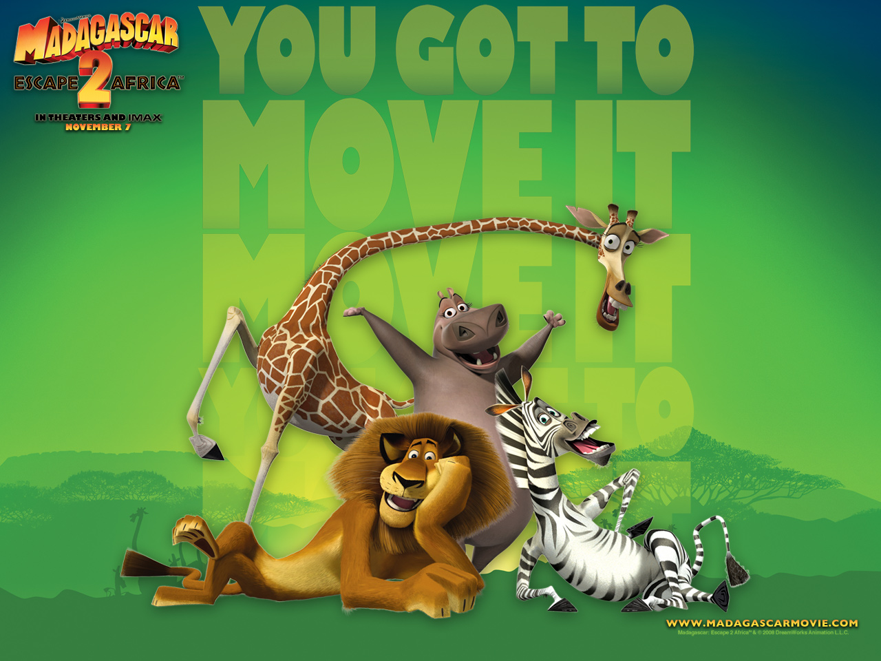 Wallpapers Cartoons Madagascar 2 