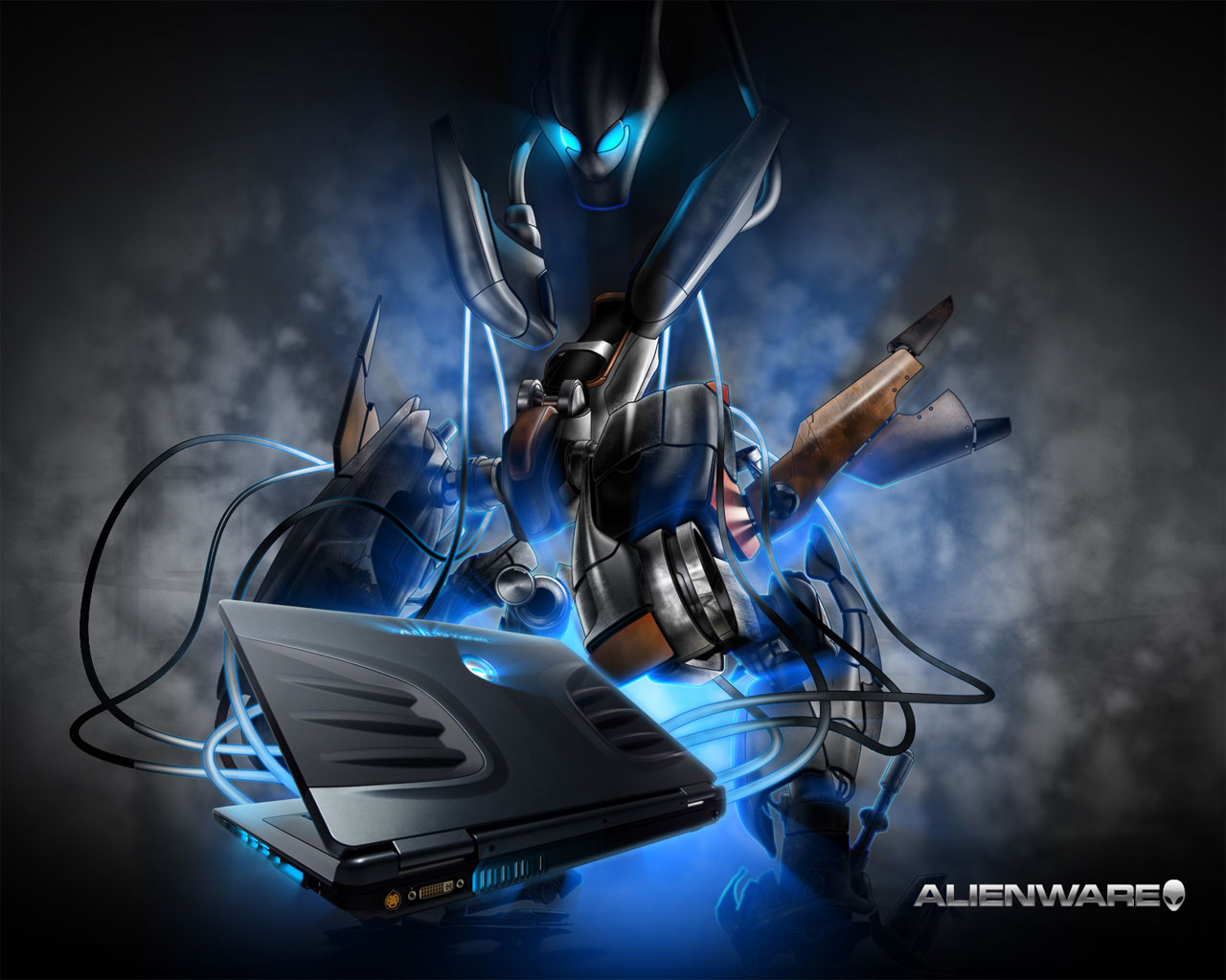 Fonds d'cran Informatique Alienware alienware