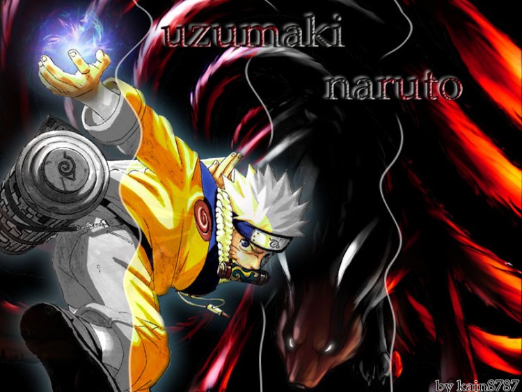 Fonds d'cran Manga Naruto Naruto-kyubi