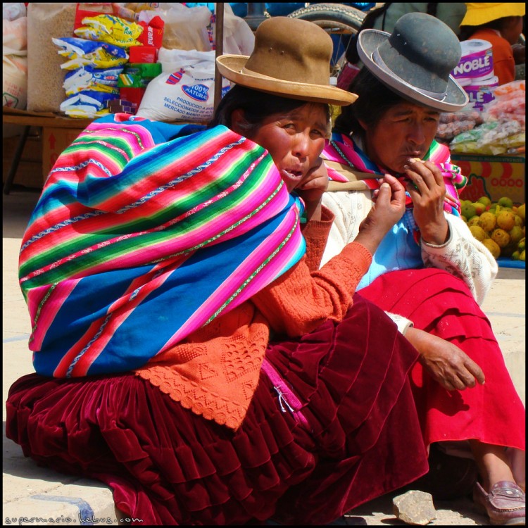 Fonds d'cran Voyages : Amrique du sud Bolivie Vieilles boliviennes