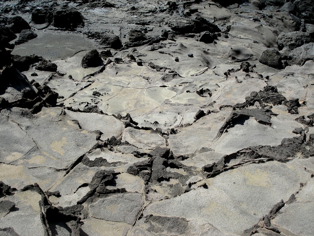 Wallpapers Nature Rocks - Stones - Sand Sol volcanique