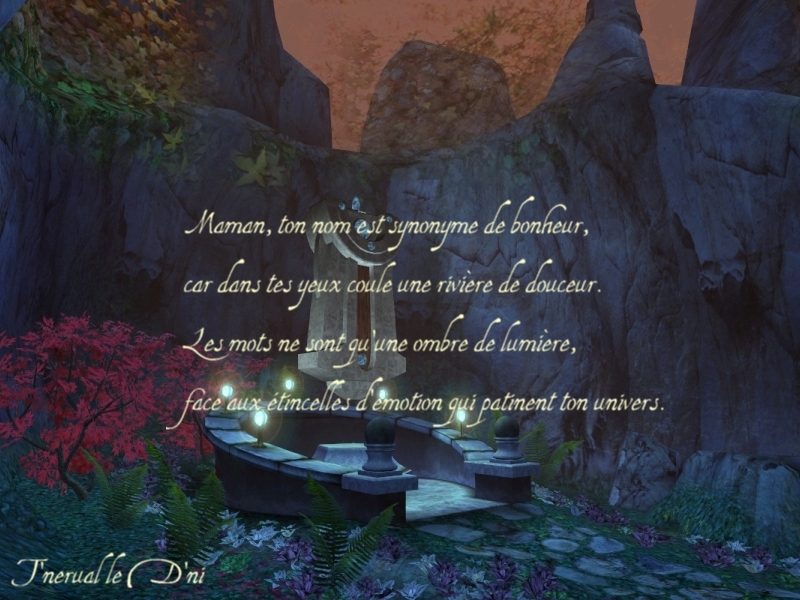 Wallpapers Digital Art Poetry - Texts Maman