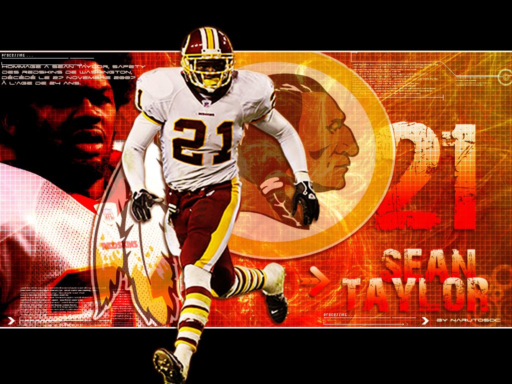 Fonds d'cran Sports - Loisirs Football Amricain homage  sean taylor