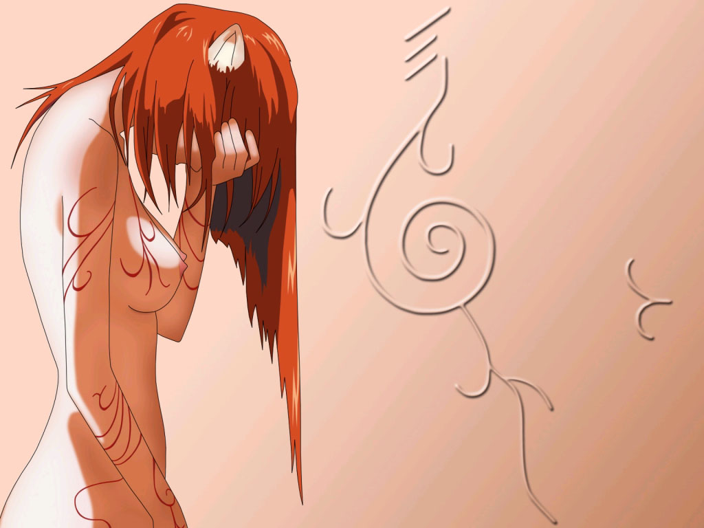 Fonds d'cran Manga Elfen lied Nyu