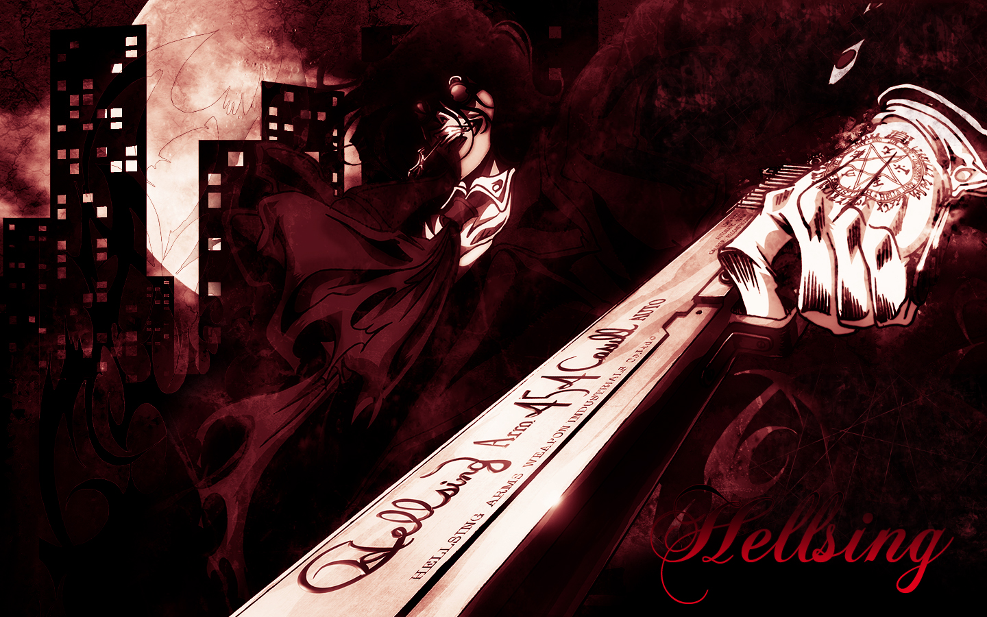 Fonds d'cran Manga Hellsing wall 1440*900 hellsing