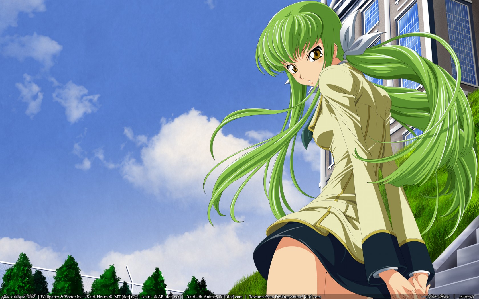 Fonds d'cran Manga Code Geass simple vie