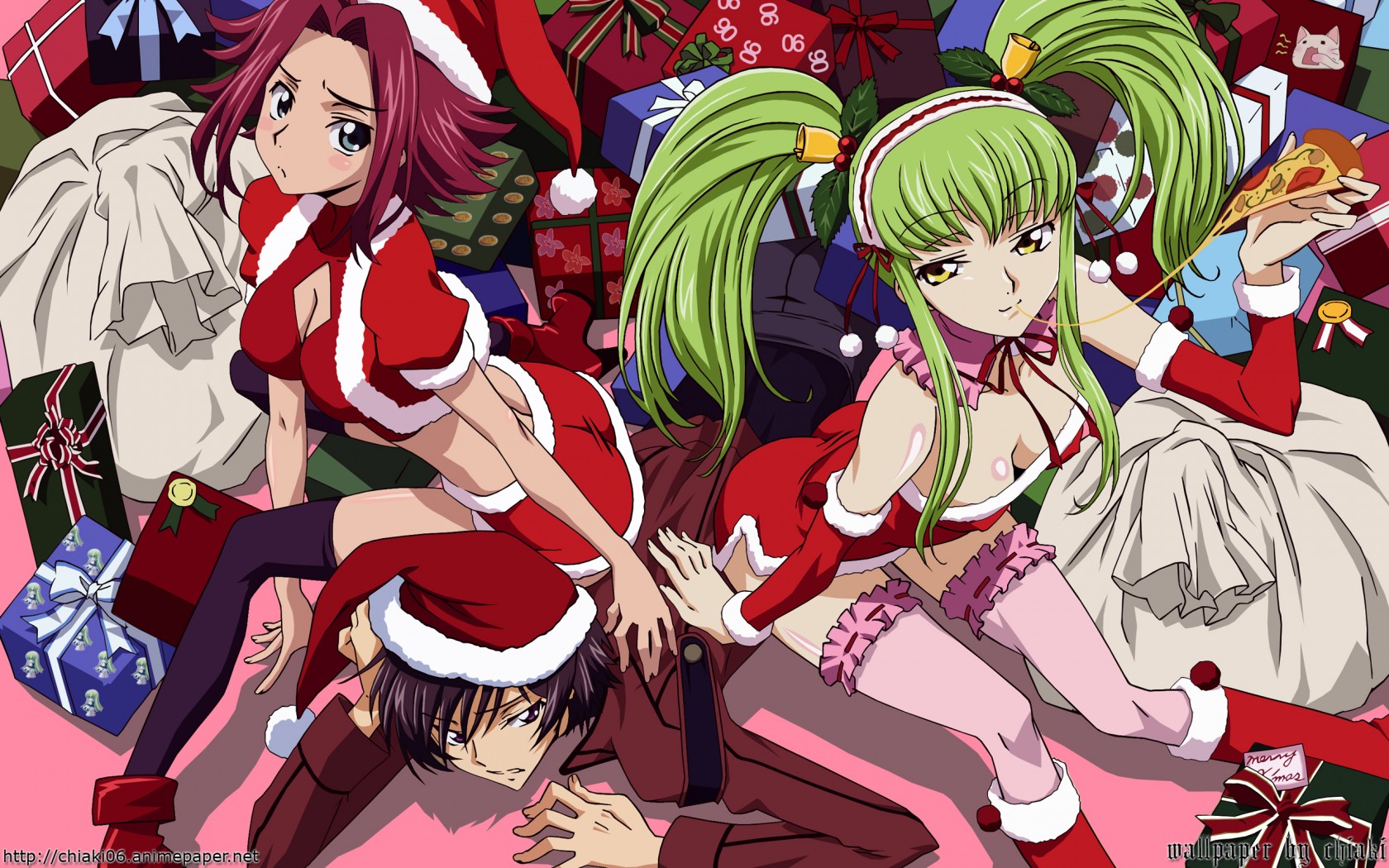 Fonds d'cran Manga Code Geass merry xmas