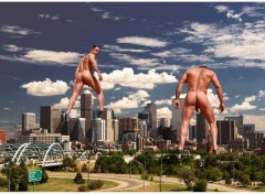 Fonds d'cran Erotic Art twins in Denver