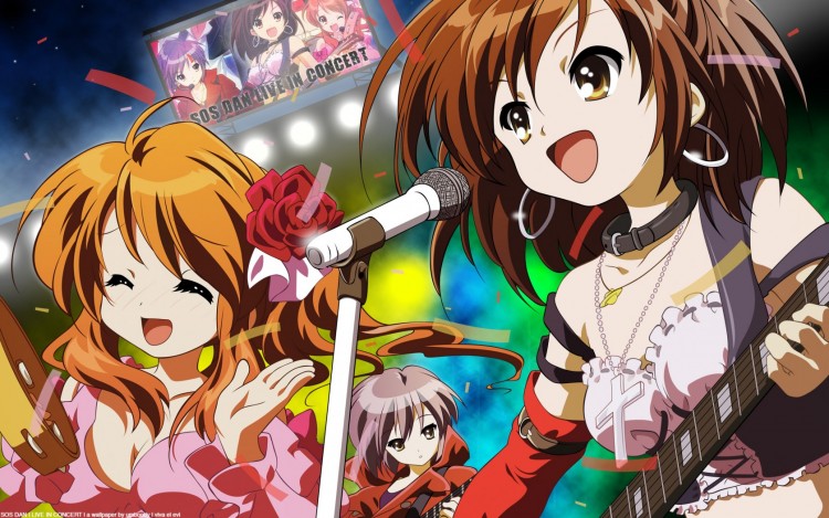 Fonds d'cran Manga Suzumiya Haruhi No Yuutsu sos dan live in concert