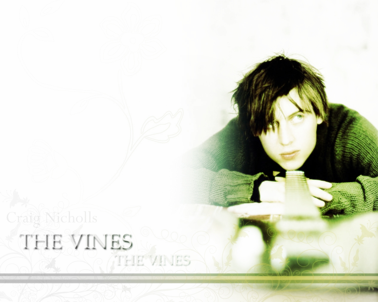 Fonds d'cran Musique The Vines Craig Nicholls green