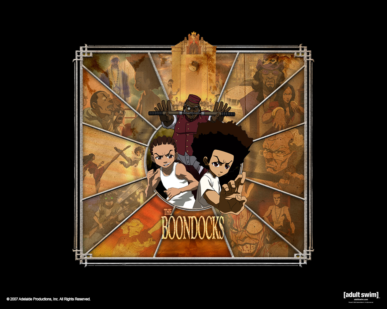 Fonds d'cran Sries TV The Boondocks 