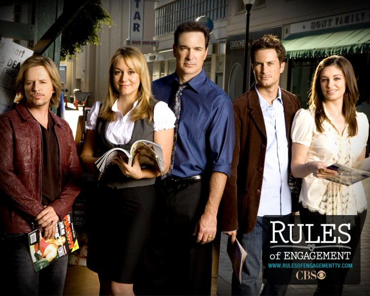 Fonds d'cran Sries TV Rules of Engagement Wallpaper N206646