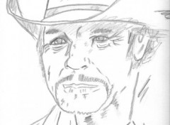 Wallpapers Art - Pencil Charles Bronson 2