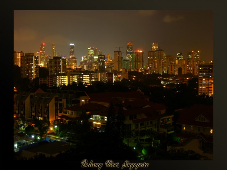 Fonds d'cran Voyages : Asie Singapour Balcony View, Singapore