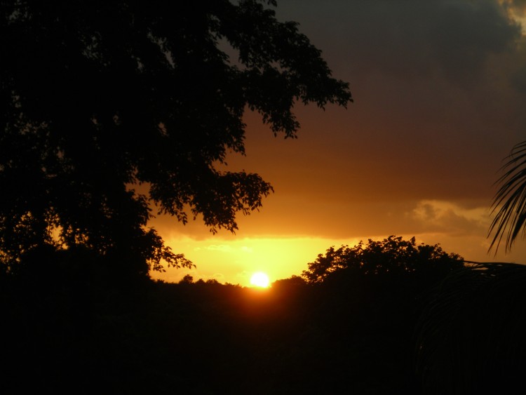 Fonds d'cran Nature Couchers et levers de Soleil Coucher de soleil, GUADELOUPE