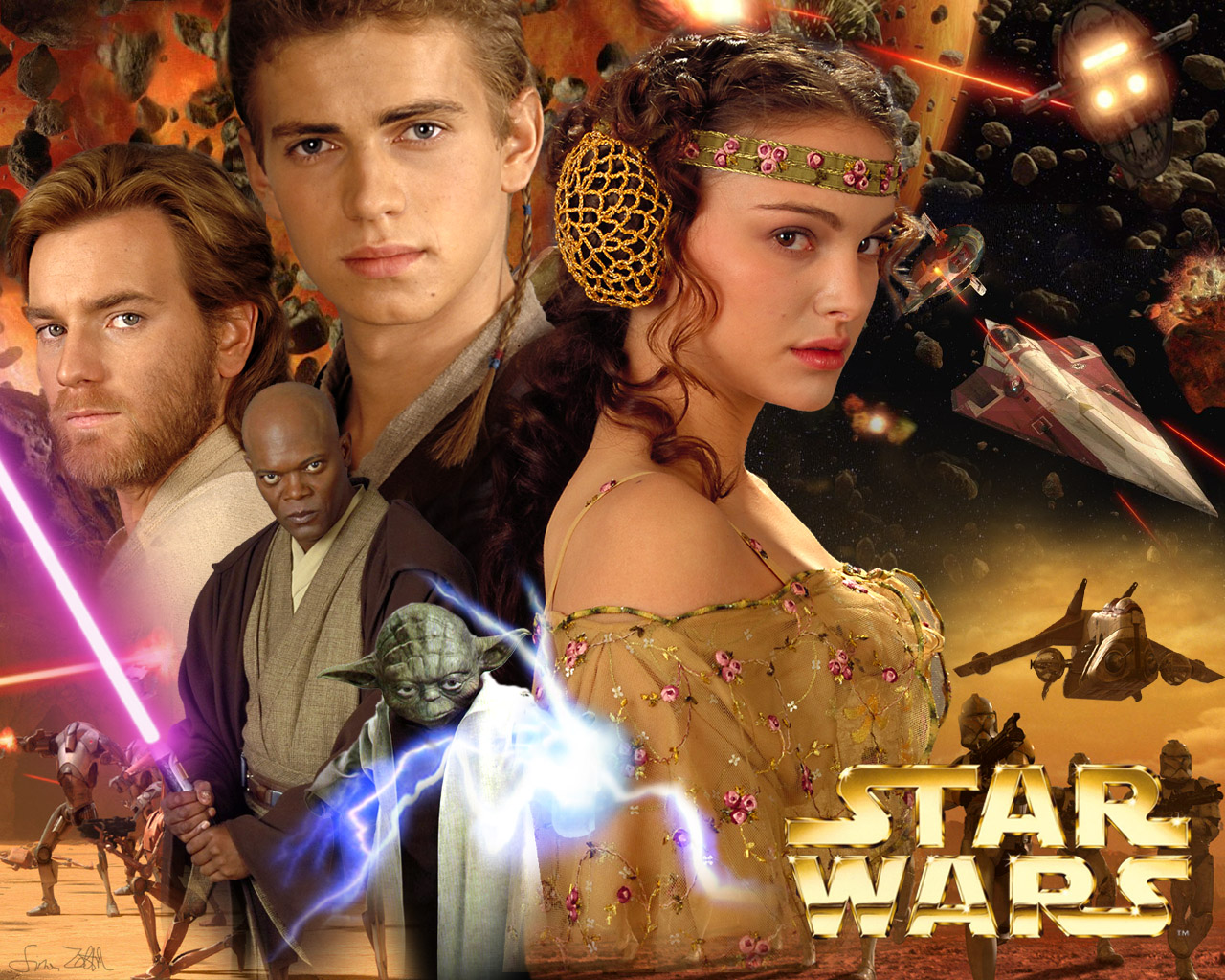 Wallpapers Movies Star Wars : Episode II - Attack of the Clones Starwars Episode 2