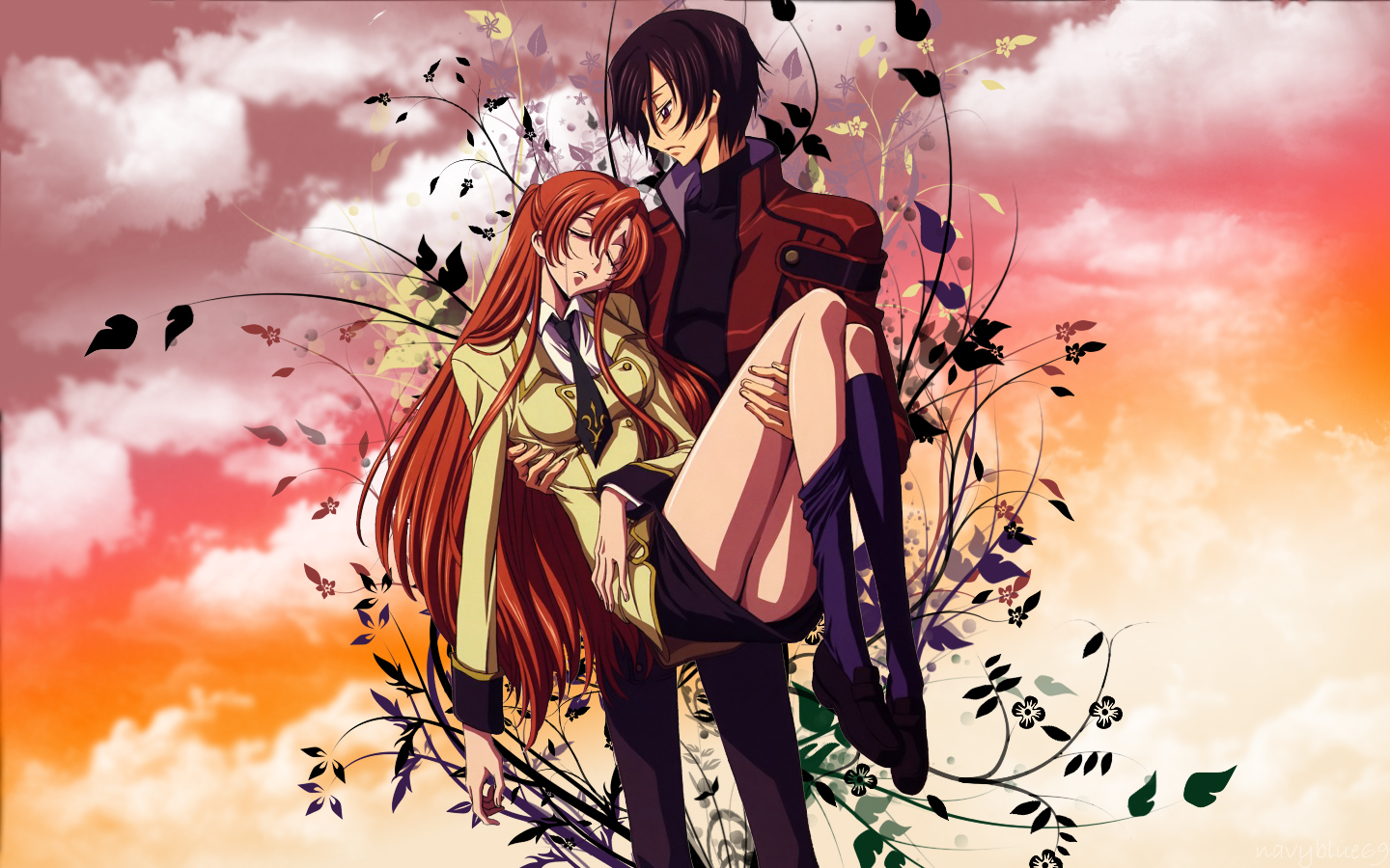 Wallpapers Manga Code Geass lulu et shirley