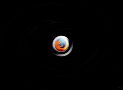 Fonds d'cran Informatique Black Firefox v.1.0