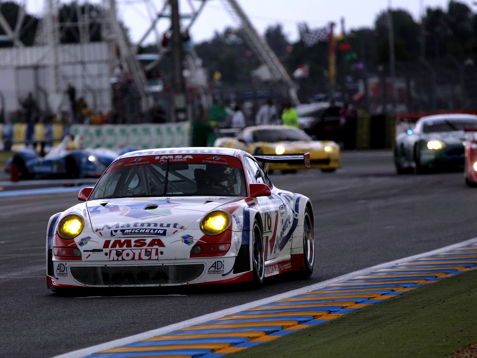 Wallpapers Cars Porsche Motorsport 24 heures du Mans