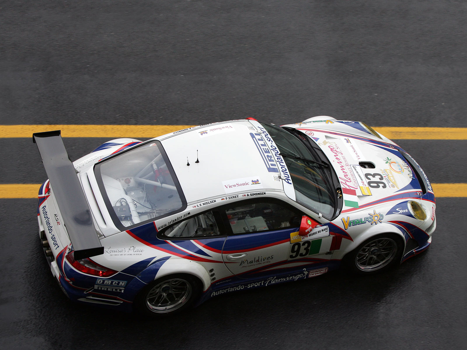 Wallpapers Cars Porsche Motorsport 24 heures du Mans