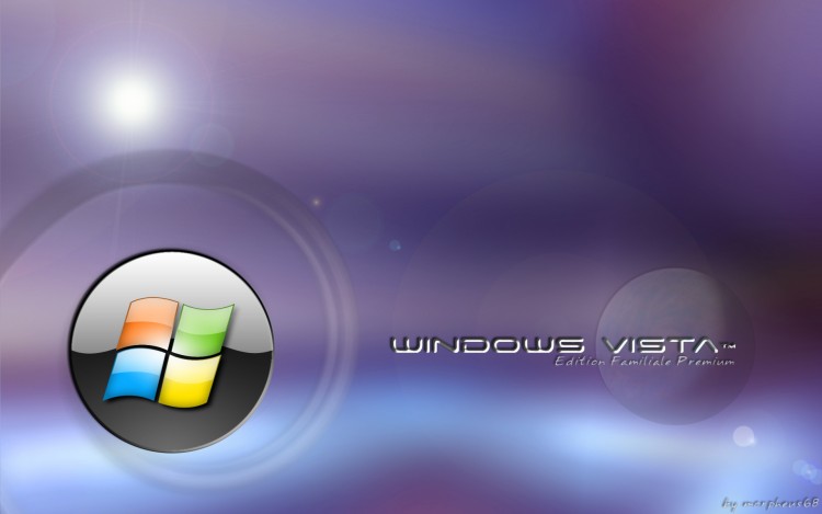 Fonds d'cran Informatique Windows Vista Vista dition Familiale Premium Violet v1.0