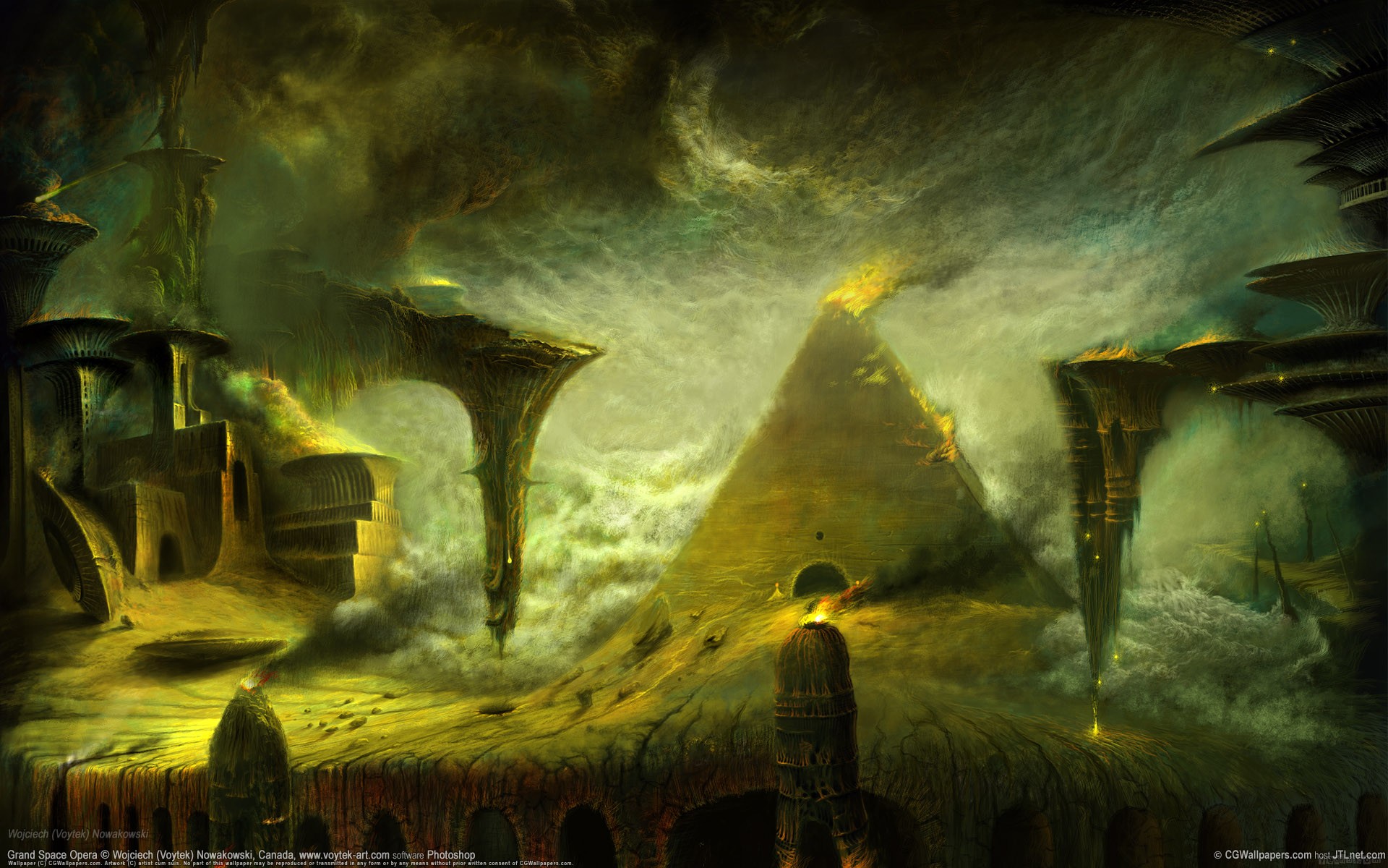 Wallpapers Fantasy and Science Fiction Fantasy Landscapes paysage