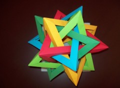 Wallpapers Brands - Advertising Star Origami