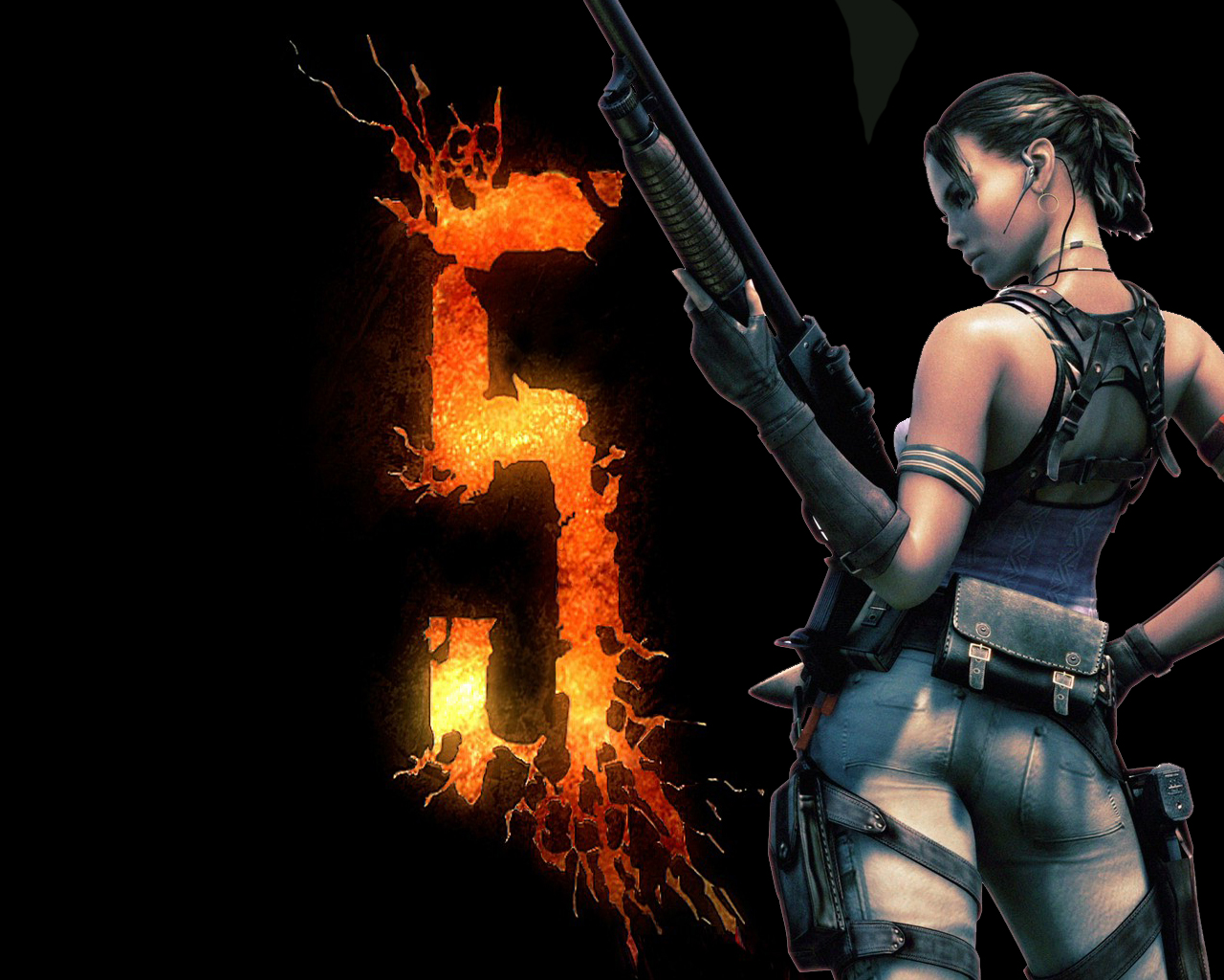 Fonds d'cran Jeux Vido Resident Evil 5 res5