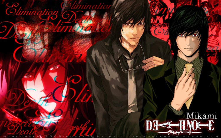 Wallpapers Manga Death Note Mikami, la marionette de Kira!