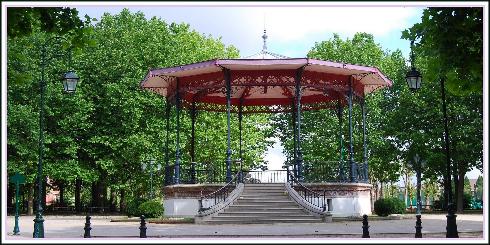 Fonds d'cran Constructions et architecture Constructions diverses Kiosque à musique