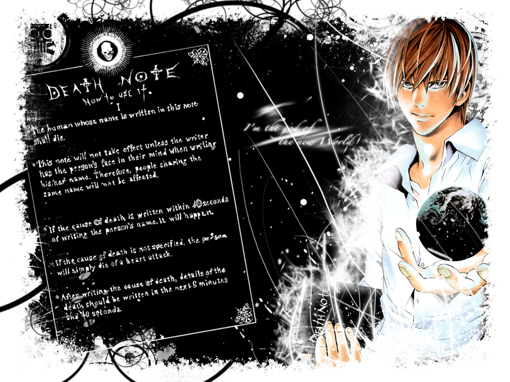 Wallpapers Manga Death Note Light