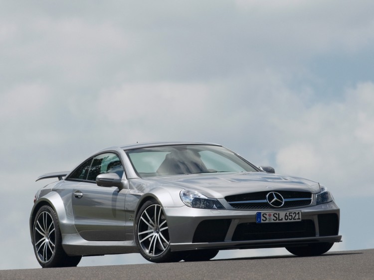 Wallpapers Cars Mercedes Mercedes-Benz SL 65 AMG Black Series (2009)