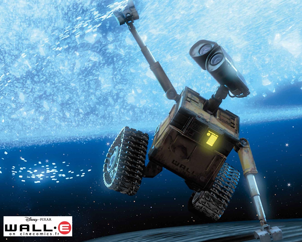 Fonds d'cran Dessins Anims Wall-E Wall-E le nouveau robot de Pixar