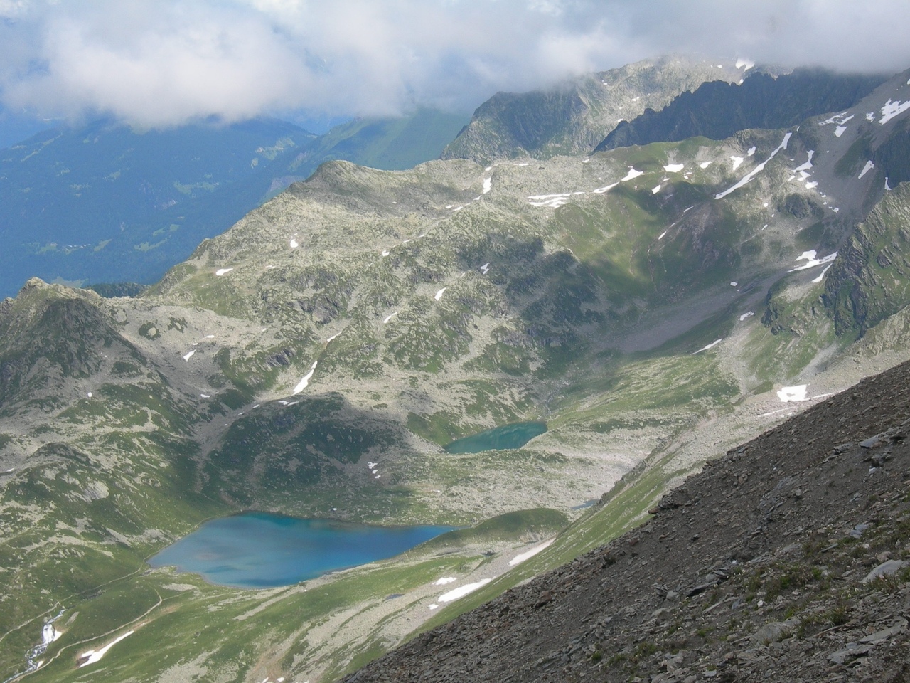 Fonds d'cran Nature Montagnes Lacs Jovet (2174 m)