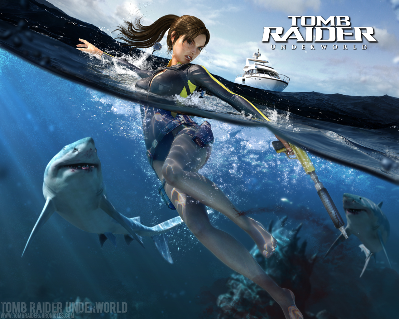 Wallpapers Video Games Tomb Raider : Underworld 