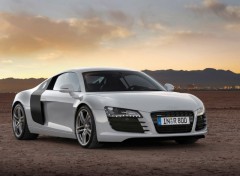 Fonds d'cran Voitures Audi R8 grise