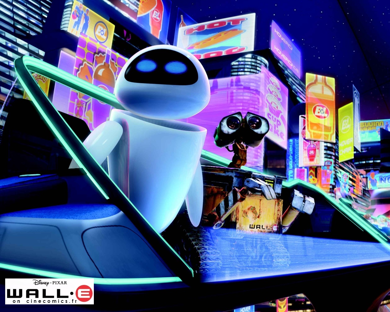 Wallpapers Cartoons Wall-E Wall-E le nouveau robot de Pixar