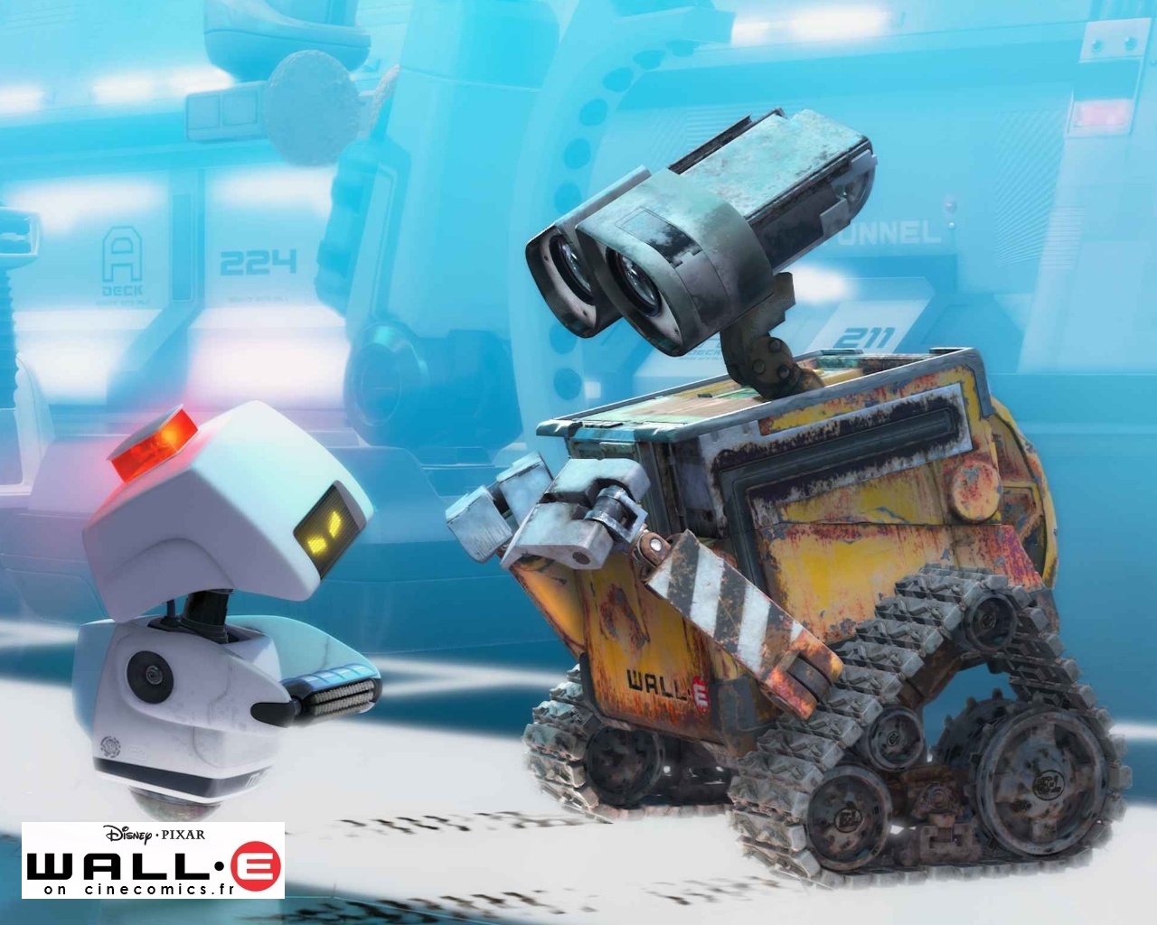 Wallpapers Cartoons Wall-E Wall-E le nouveau robot de Pixar