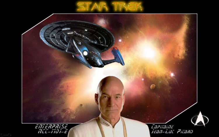 Fonds d'cran Sries TV Star Trek french touch by a british actor