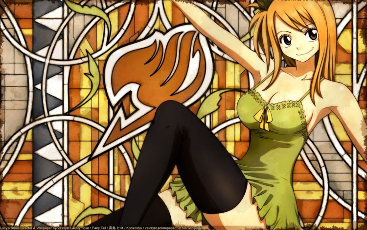 Fonds d'cran Manga Fairy Tail - Natsu lucy's smile